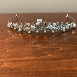 Stunning Pearl and Crystal Tiara